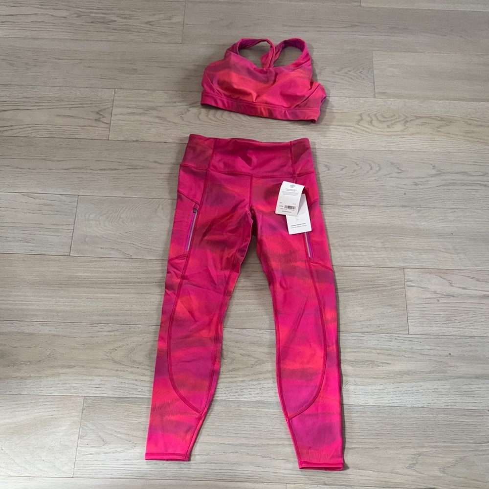Athleta Vibrant Pink Leggings